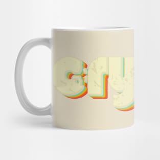 vintage color crypta Mug